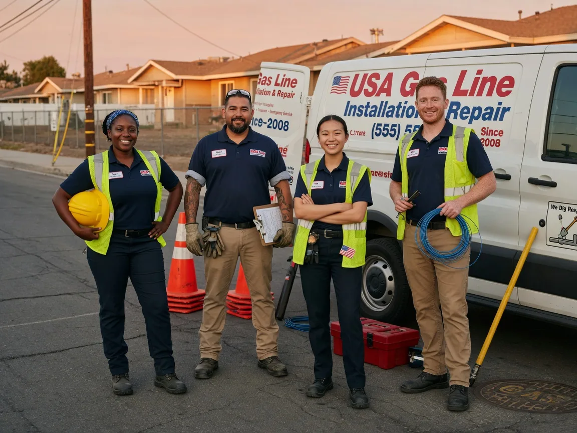 Gas Line Installation company in Distant, PA